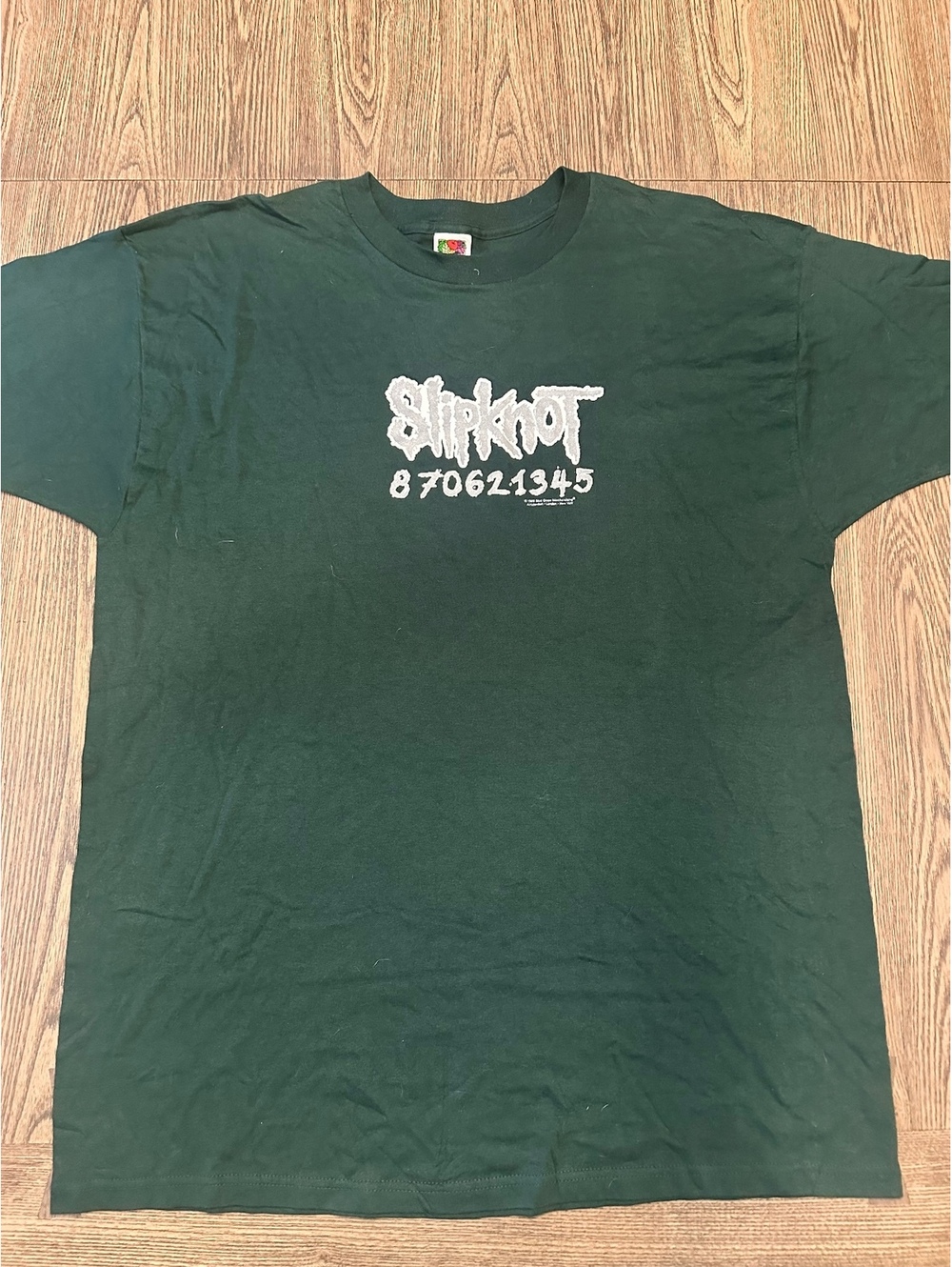 Vintage 1999 Slipknot 870621345 Band T-Shirt